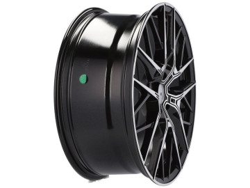 Jantes Look Bmw Style 555M 19x8 5X112 ET 50 66.6 (Preto Polido) 