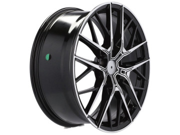 Jantes Look Bmw Style 555M 19x8 5X112 ET 50 66.6 (Preto Polido) 