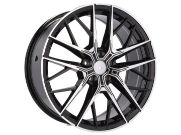 Jantes Look Bmw Style 555M 19x8 5X112 ET 50 66.6 (Preto Polido) 