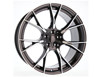 Jantes Look BMW 789M 19x8.5 5X112 ET 26 66.6 (Preto Polido) 