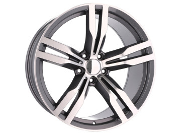 Jantes Look BMW Style 468 19x8.5 5X120 ET 25 72.6 (Cinza Polido) 