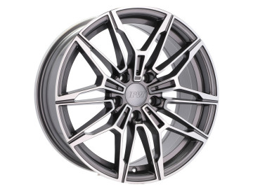 Jantes Look Bmw M3 M4 Style 825M 19x9 5X120 ET 35 72.6 (Cinza Polido) 