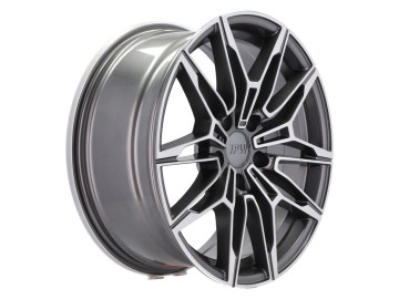 Jantes Look Bmw M3 M4 Style 825M 19x9 5X120 ET 35 72.6 (Cinza Polido) 