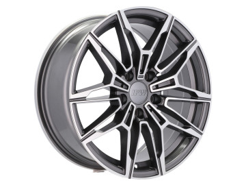 Jantes Look Bmw M3 M4 Style 825M 19x9 5X120 ET 35 72.6 (Cinza Polido) 