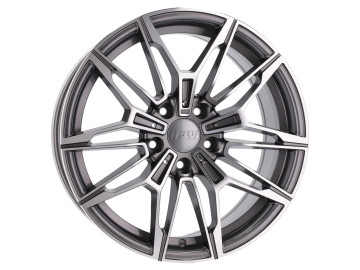 Jantes Look Bmw M3 M4 Style 825M 19x9 5X120 ET 35 72.6 (Cinza Polido) 