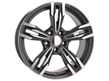 Jantes Look Bmw M6 Style 433 19x9.5 5X120 ET 38 72.6 (Cinza Polido) 