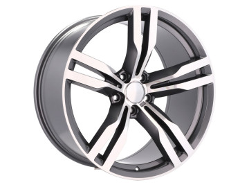 Jantes Look BMW Style 648m 19x9.5 5X120 ET 39 72.6 (Cinza Polido) 