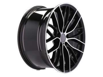 Jantes Look Bmw 405M 19x9.5 5X120 ET 40 72.6 (Preto Polido + Revestimento em Pó)