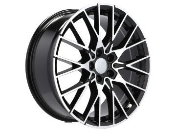 Jantes Look BMW style 788 M2 Competition 20x10 5X120 ET 42 72.6 (Preto Polido) 