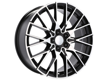 Jantes Look BMW style 788 M2 Competition 20x10 5X120 ET 42 72.6 (Preto Polido) 