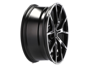 Jantes Look Bmw Style728M 20x10 5X120 ET 42 72.6 (Preto Polido)