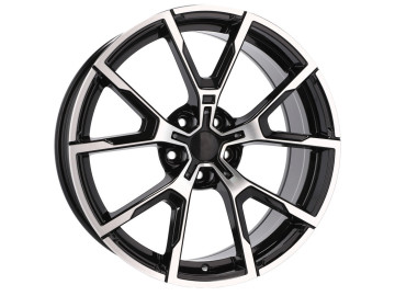 Jantes Look Bmw Style728M 20x10 5X120 ET 42 72.6 (Preto Polido)