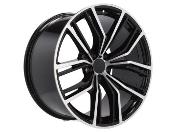 Jantes Look BMW style 701M 20x10.5 5X112 ET 40 66.6 (Preto Polido) 