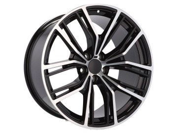 Jantes Look BMW style 701M 20x10.5 5X112 ET 40 66.6 (Preto Polido) 