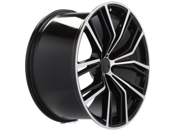 Jantes Look BMW style 701M 20x10.5 5X112 ET 40 66.6 (Preto Polido) 