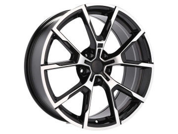 Jantes Look BMW Style728M 20x8.5 5X120 ET 35 72.6 (Preto Polido)