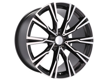 Jantes Look BMW style 758 21x10.5 5X112 ET 43 66.6 (Preto Polido)