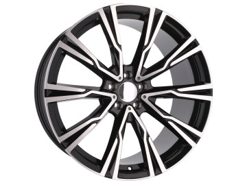 Jantes Look BMW style 758 21x10.5 5X112 ET 43 66.6 (Preto Polido)