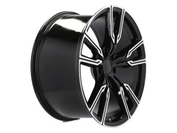 Jantes Look BMW Style 747M X5 X6 21x10.5 5X120 ET 40 74.1 (Preto Polido)