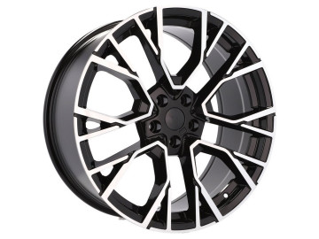 Jantes Look BMW STYLE 809M 21x9.5 5X112 ET 37 66.6 (Preto Polido) 