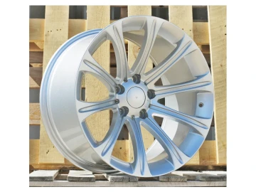 Jantes Look BMW Style 166 18x10 5X120 ET 15 74.1 (Prata Brilhante)