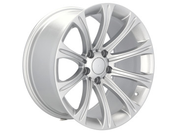 Jantes Look BMW Style 166 18x10 5X120 ET 15 74.1 (Prata Brilhante)