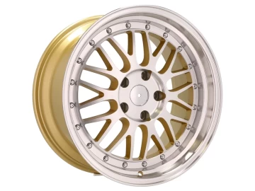 Jantes Look BBS 18x9 5X120 ET 35 72.6 (Gold + Polido)