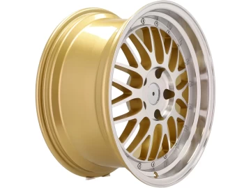 Jantes Look BBS 18x9 5X120 ET 35 72.6 (Gold + Polido)