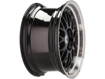 Jantes Look BBS 18x9 5X120 ET 35 72.6 (Preto + Aba Polida)