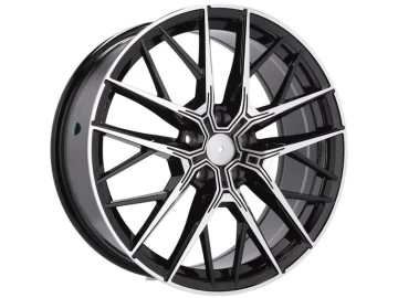 Jantes Look BMW Style 555M 17x7.5 5X112 ET 28 66.6 (Preto Polido)