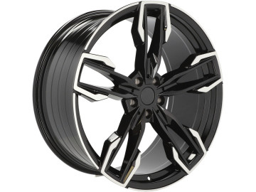 Jantes Look BMW Style 718M 19x7.5 5X112 ET 32 66.6 (Preto Polido)
