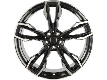 Jantes Look BMW Style 718M 20x8 5X112 ET 27 66.6 (Preto Polido)