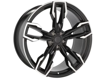 Jantes Look BMW Style 718M 20x8 5X112 ET 27 66.6 (Preto Polido)