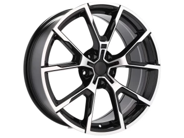 Jantes Look BMW Style 728M 19x8 5X120 ET 36 72.6 (Preto Polido)