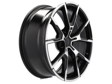 Jantes Look BMW Style 728M 19x8 5X120 ET 36 72.6 (Preto Polido)