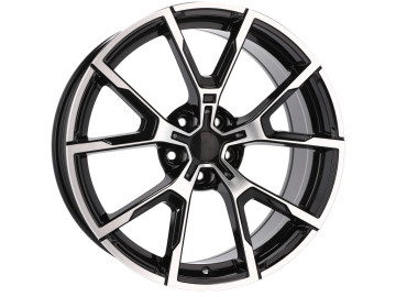 Jantes Look BMW Style 728M 19x8 5X120 ET 36 72.6 (Preto Polido)