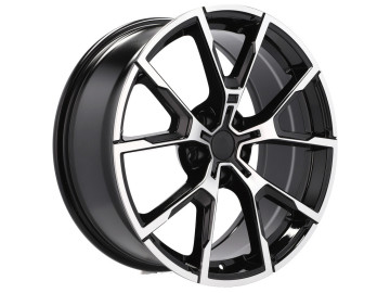 Jantes Look BMW Style 728M 19x8 5X120 ET 36 72.6 (Preto Polido)