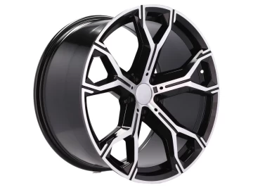 Jantes Look BMW Style 741M 20x10 5X120 ET 40 74.1 (Preto Polido)