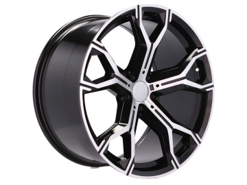 Jantes Look BMW Style 741M   20x10.5 5X112 ET 40 66.6  (Preto Polido)