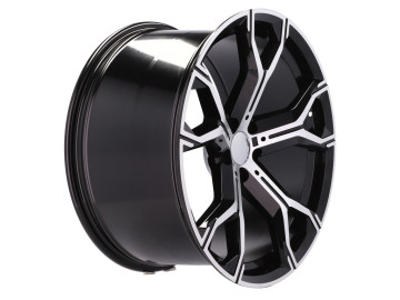 Jantes Look BMW Style 741M   20x10.5 5X112 ET 40 66.6  (Preto Polido)