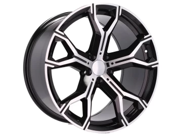 Jantes Look BMW Style 741M 22x11 5X120 ET 37 74.1 (Preto Polido)