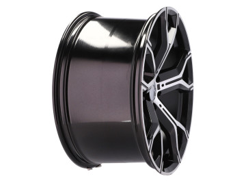 Jantes Look BMW Style 741M 22x11 5X120 ET 37 74.1 (Preto Polido)