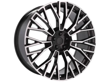 Jantes Look BMW Style 745i 21x9.5 5X112 ET 37 66.6 (Preto Polido)