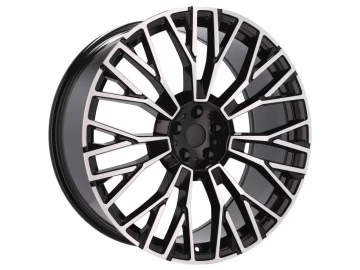 Jantes Look BMW Style 745i 22x9.5  5X112  ET  37  66.6 Preto Polido