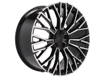 Jantes Look BMW Style 745i 22x9.5  5X112  ET  37  66.6 Preto Polido