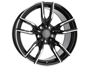 Jantes Look BMW Style 792M 19x9.5 5X120 ET 40 72.6 (Preto Polido Metade Matte)