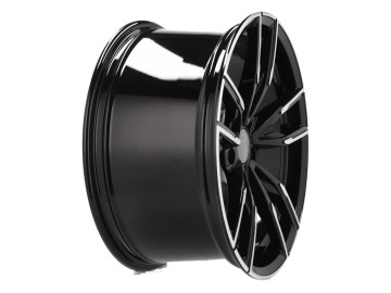 Jantes Look BMW Style 792M 19x9.5 5X120 ET 40 72.6 (Preto Polido Metade Matte)