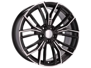 Jantes Look BMW Style 846M 18x8 5X120 ET 30 72.6 (Preto Polido)