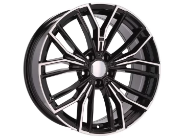 Jantes Look BMW Style 846M 20x8  5X112  ET  30  66.6 Preto Polido