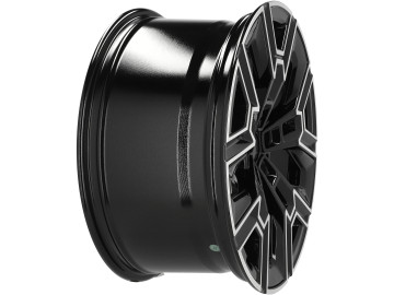 Jantes Look BMW Style 939M 20x10 5X112 ET 46 66.6 (Preto polido + detalhe preto)